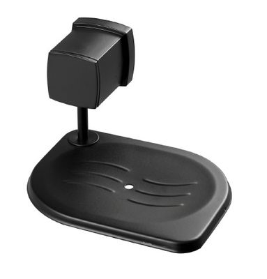 Saboneteira Parede 38 Block Preto Matte Meber