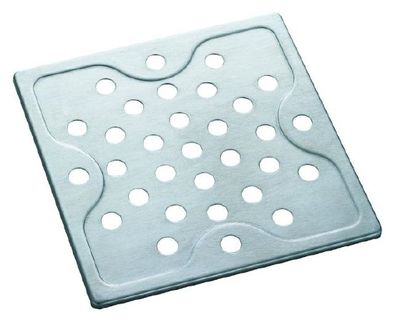 Grelha Quadrada Sem Pressão 15x15 Inox Meber