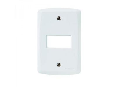 Placa 1 Posto Horizontal 4X2 Branco 57105/204 LUX 2