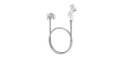 Kit Ducha Gatilho Pop Com Crivo Branco/Cromado 220928 Blukit
