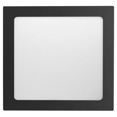 Painel de Led Quad.Emb 24W 6500k Preto