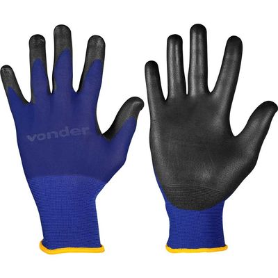 Luva nylon com Poliuretano Touch Screen Vonder