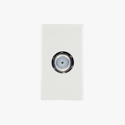 Modulo Tomada Cabo Coaxial Branco 273004 Iris