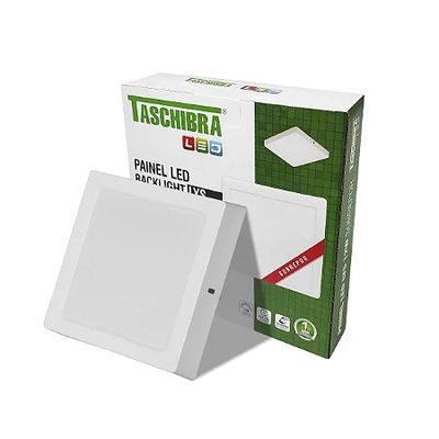 Painel Led Quadrado Sobrepor 12w 6500k Lys Taschibra