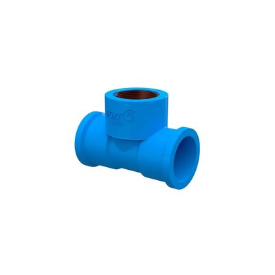 Tee Azul 25MM X 3/4 C/Rosca Tigre