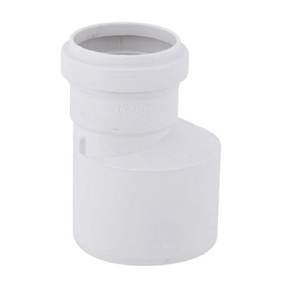 Redução Esgoto Excêntrica 150x100mm Branca Tigre