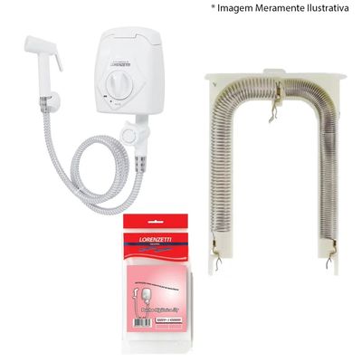 Resistência Ducha Higiênica 3T 127V 4000W Lorenzetti