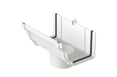 Bocal Circular P/Calha Aquapluv Branco Tigre