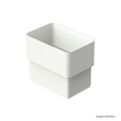 Acoplamento RET P/Calha Aquapluv Style Branco Tigre