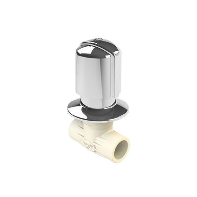 Registro Chuveiro Completo 20mm Branco Tigre - Controle Hidráulico Confiável e Duradouro para Diversas Aplicações