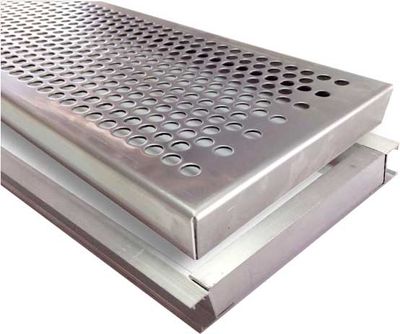 GRELHA LINEAR JJM INOX 10X50CM GRELHA LINEAR JJM INOX 10X50CM