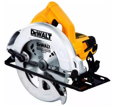 Serra Circular Para Madeira Dewalt, Modelo Dwe560, Potência 1400w, Ferramenta Ideal Para Cortes Precisos, 220v