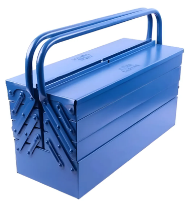 CAIXA FERRAMENTA 7GAV 50CM REFORCADA AZUL FERCAR