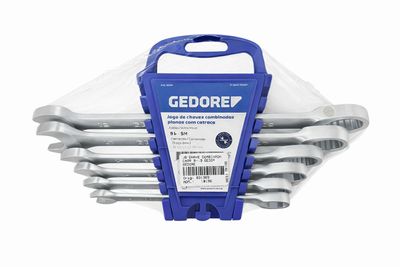 JG CHAVE COMBINADA CATRACA 8 - 19MM - GEDORE