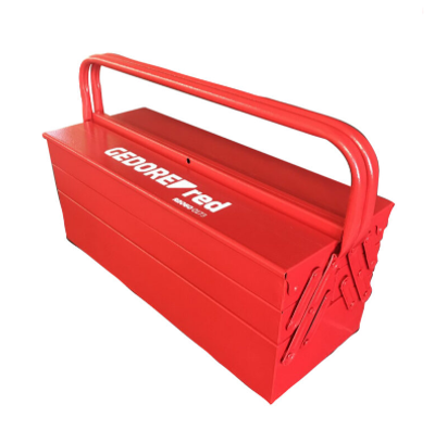Caixa Para Ferramentas 5 Gavetas Jogo Red 53 Pecas