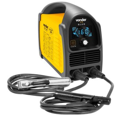 Máquina De Solda Inversora Vonder Riv168 Bivolt Cor Amarelo/preto Frequência 50 Hz/60 Hz 110v/220v