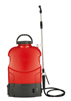 Pulverizador Costal A Bateria Lítio Branco Bpc 20bl 6 Bicos