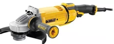 Esmerilhadeira Angular 223mm Dewalt, Modelo Dwe4579nb2, Com Potência De 2700w, Sem Botão Trava Uso Contínuo, 220v