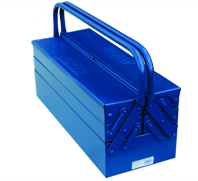 CAIXA FERRAMENTA 5GAV 40CM AZUL FERCAR