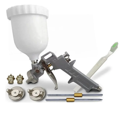Pistola Pintura Gravidade 600ml 3 Bicos 1.2 1.5 1.8