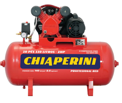COMPRESSOR AR 10/110LT 140 LBS C/MM. 2CV MONOFASICO