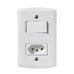 imagem do produto 1 Interruptor Simples E 1 Tomada 2p+T 20a 250v Tramontina Lux2 Webhook