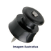 imagem do produto Roldana De Pvc 36x36 Com Prego