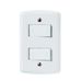 imagem do produto 2 Interruptores Paralelos 10 A 250 V Tramontina Lux2 Branco