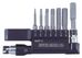 imagem do produto Jogo de Bits/Ponteiras 1/4" Allen Intercambiaveis 2 a 8mm c/8 peças 2138PR - KING TONY