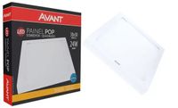 Placa LED Externa POP - 3000K  24W Bivolt