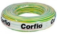 Cabo Cobre Flexível Verde/Amarelo 2,5mm 750V  100 Metros