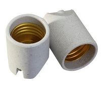 Soquete de Porcelana - Linha Externa / Soquetes + Plugues e Tomadas em Porcelana