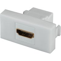Módulo Tomada HDMI  Fêmea X Fêmea  Linha Petra