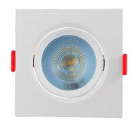 Plafon LED Embutir 7W Quadrado 6.500K Bivolt