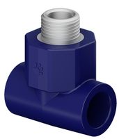 TÊ Rosca Central Macho PPR AR - 20mmx1/2