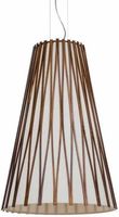 Pendente Cúpula Cônica Living Hinges Imbuia