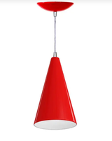 Pendente Cone Vermelho