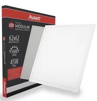 Placa LED Embutir - 6500K Bivolt - 45W - 62X62