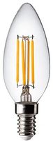 Lâmpada LED 4W Vela Dimerizável Filamento 127V