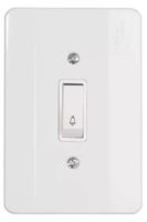 Interruptor Pulsador Campainha 10A com placa Milleniun