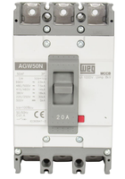 Disjuntor Tripolar Caixa Moldada 20A AGW50N-DX20-3