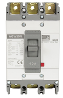 Disjuntor Tripolar caixa Moldada 40A AGW50N-DX40-3