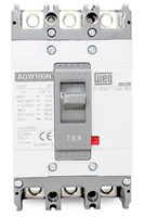 Disjuntor Tripolar Caixa Moldada 75A AGW100N-DX75-3