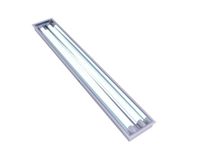 Luminária Fluorescente de Embutir Fundo Espelhado 2x18W S-10655
