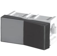 Módulo Interruptor Simples 10A - Engate Rápido - Linha Rapid Preta