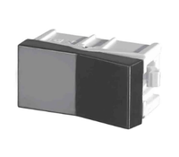 Módulo Interruptor Paralelo 10A Engate Rápido - Linha Rapid Preta