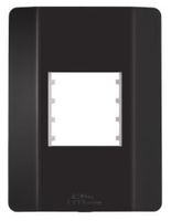 Placa 4x2 - 2 Postos Horizontais - Linha Rapid
