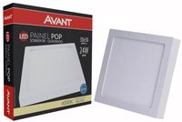 Placa LED Externa POP - 4000K -24W Bivolt