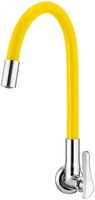 Torneira Lorenflex De Parede Com Bica Flexível Amarela 1178 Y27