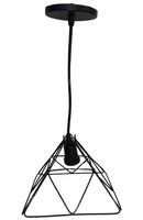 Pendente Aramado Piramide Black